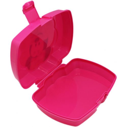디즈니 [아마존베스트]Disney 14407 Minnie Mouse Kids Sandwich Box Girls Lunch Box, Pink