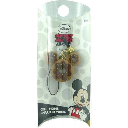 디즈니 [아마존베스트]Disney Mickey Donut D-Lish Treats Phone Charm