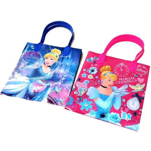 디즈니 [아마존베스트]Disney Cinderella Authentic Licensed Reusable Party Favor Goodie Small Gift Bags 12