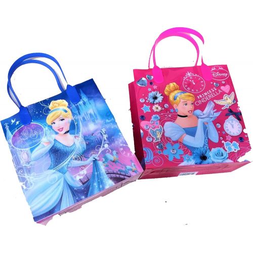 디즈니 [아마존베스트]Disney Cinderella Authentic Licensed Reusable Party Favor Goodie Small Gift Bags 12
