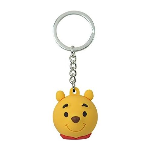 디즈니 [아마존베스트]Disney 22354 Winnie The Pooh Deluxe Icon Ball Key Ring, Multicolor