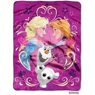 [아마존베스트]Disneys Frozen, Happy Family Micro Raschel Throw - by The Northwest Company, 46-inches by 60-inches