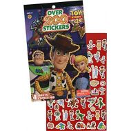 [아마존베스트]Disney Pixar Toy Story 4 - 200+ Stickers Foil Cover Sticker Pad, Collectible Stickers, Party Favors, Bag Fillers, Woody, Buzz, Bo Peep, Forky for Toddlers, Children Toys & Games (4
