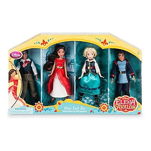 디즈니 [아마존베스트]Disney Elena of Avalor Elena of Avalor Exclusive 5 Mini Doll 4-Pack Set