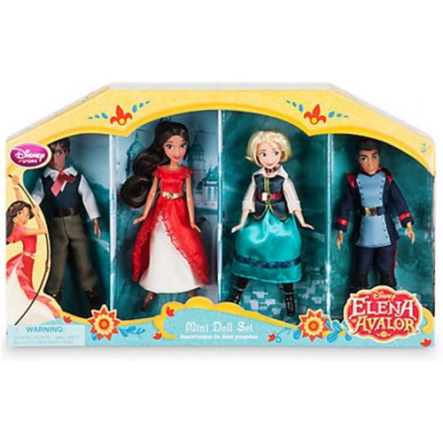 디즈니 [아마존베스트]Disney Elena of Avalor Elena of Avalor Exclusive 5 Mini Doll 4-Pack Set