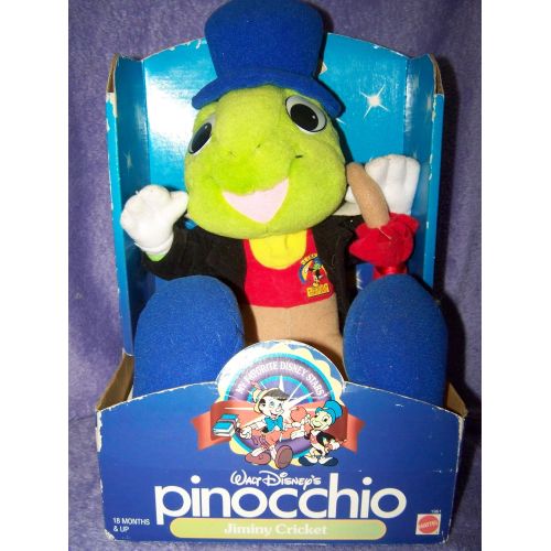 디즈니 [아마존베스트]Disney Walt Pinocchio Jiminy Cricket Plush Doll by Mattel 1992