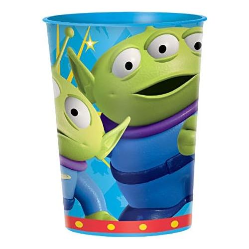 디즈니 [아마존베스트]Disney Toy Story Reusable Cups (12x) ~ Birthday Party Supplies Plastic Favors