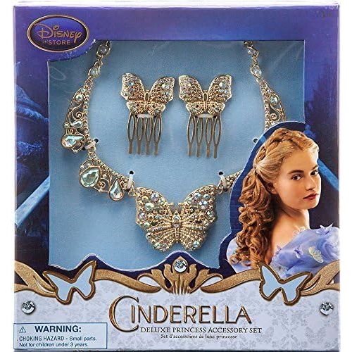 디즈니 [아마존베스트]Disney Princess Cinderella Film Collection Deluxe Princess Acessory Exclusive Set [Live Action Version]