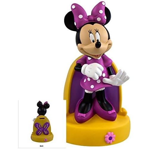 디즈니 [아마존베스트]Disney Minnie Mouse Coin Piggy Bank