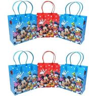 [아마존베스트]Disney Mickey & Minnie Mouse Goodie/Favor/Gift Bags for Kids 24pc