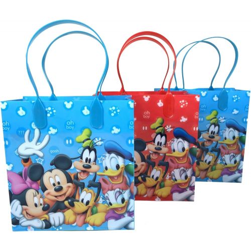 디즈니 [아마존베스트]Disney Mickey & Minnie Mouse Goodie/Favor/Gift Bags for Kids 24pc