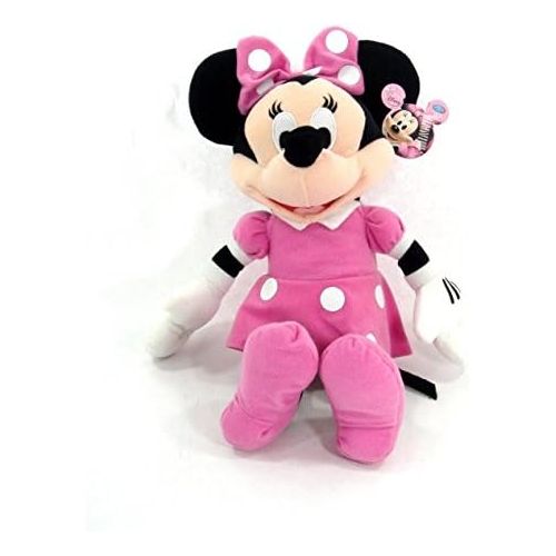 디즈니 [아마존베스트]Disney Mickey Mouse Clubhouse - Minnie Mouse 15 Inch Plush w/ Pink Dress and Bow