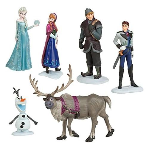 디즈니 [아마존베스트]Disney Frozen Figure Play Set 6 Pcs - New
