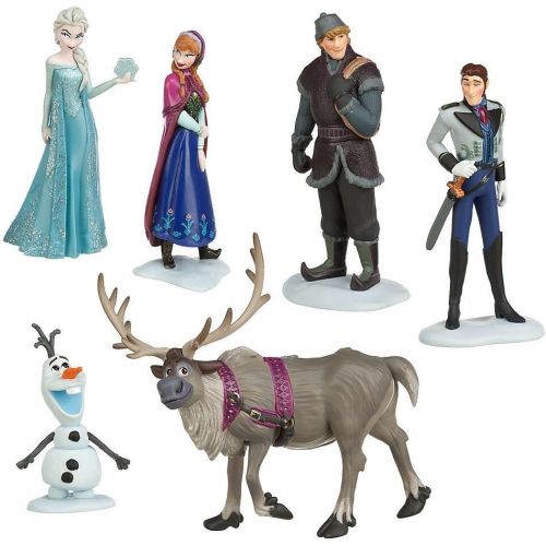 디즈니 [아마존베스트]Disney Frozen Figure Play Set 6 Pcs - New