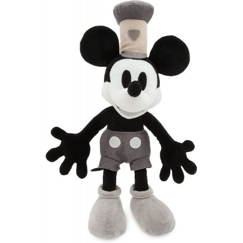 디즈니 [아마존베스트]Disney Mickey Mouse Plush - Steamboat Willie - Medium Multi