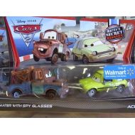 [아마존베스트]Disney / Pixar CARS 2 Movie Exclusive 155 Die Cast Car 2Pack Mater with Spy Glasses Acer Maters Secret Mission