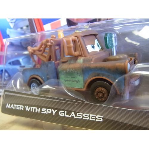 디즈니 [아마존베스트]Disney / Pixar CARS 2 Movie Exclusive 155 Die Cast Car 2Pack Mater with Spy Glasses Acer Maters Secret Mission