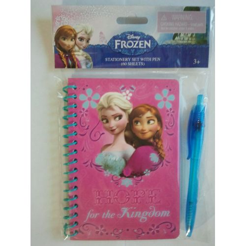 디즈니 [아마존베스트]Disney Frozen Stationery Set with Pen(60 Sheets)- HOPE for the Kingdom