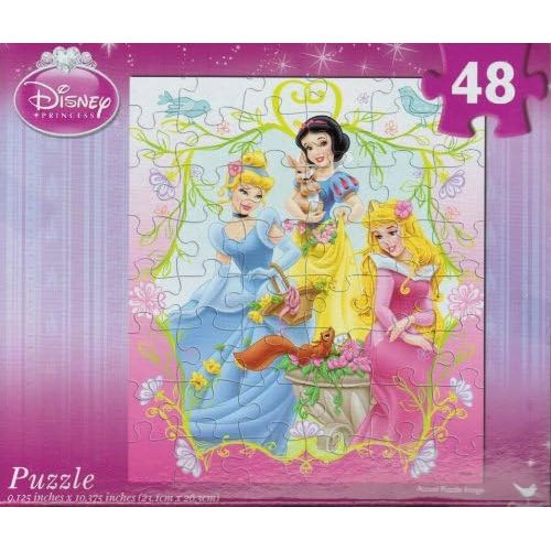 디즈니 [아마존베스트]Disney Princess 48 Piece Jigsaw Puzzle