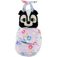[아마존베스트]Disney Parks Baby Flower the Skunk from Bambi in a Blanket Pouch Plush Doll