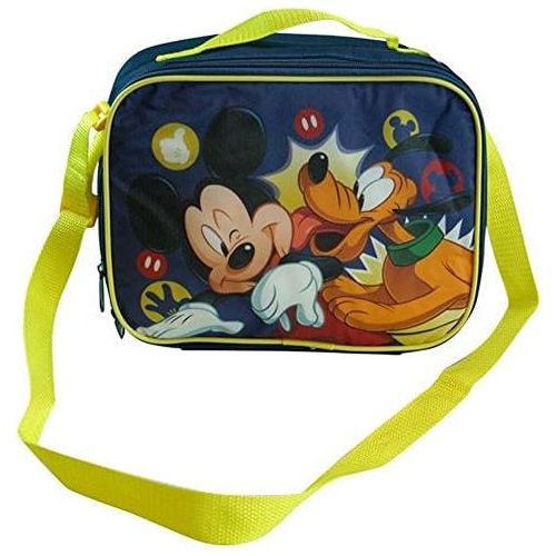 디즈니 [아마존베스트]Disney Mickey Mouse & Pluto Insulated Soft Lunch Box