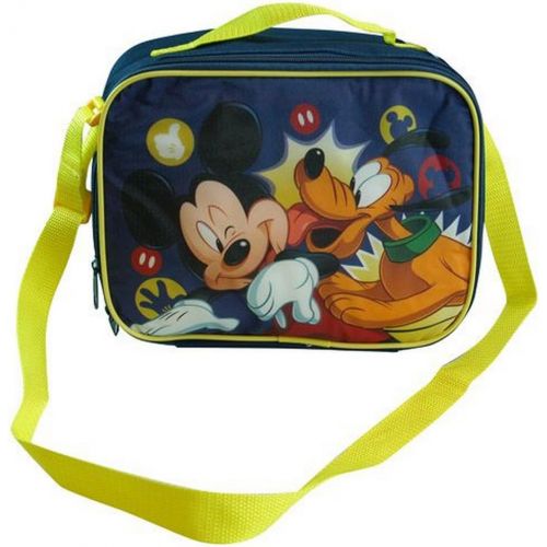 디즈니 [아마존베스트]Disney Mickey Mouse & Pluto Insulated Soft Lunch Box