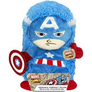 [아마존베스트]Disney Marvel JFE22405WCD Marvel 14 Pet Captain America Plush Hideaway Character Pillow, 12