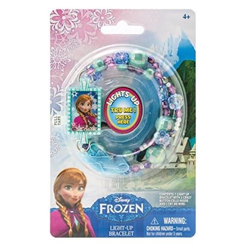 디즈니 [아마존베스트]Disney Frozen Anna Light Up Bead Bracelet