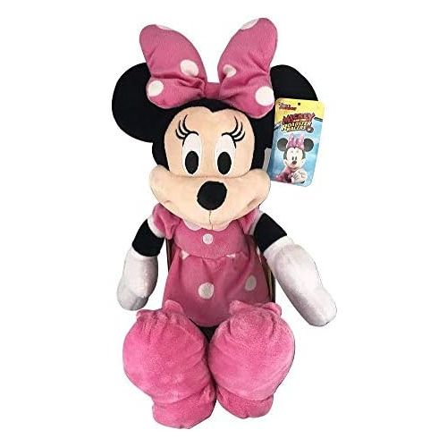 디즈니 [아마존베스트]Disney Minnie Mouse Medium 18 Plush Roadster Racers Series Plush Dolls