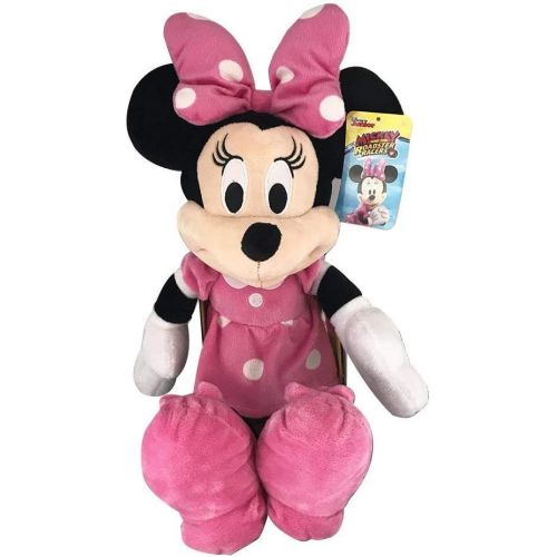 디즈니 [아마존베스트]Disney Minnie Mouse Medium 18 Plush Roadster Racers Series Plush Dolls