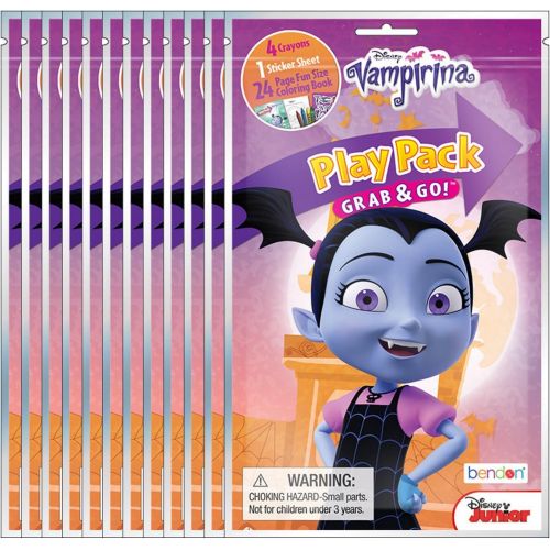 디즈니 [아마존베스트]Disney Junior Vampirina Grab & Go Play Packs (Pack of 12)