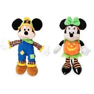 [아마존베스트]Disney - Mickey & Minnie Mouse Halloween Plush set of 2 - New