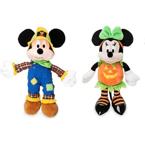 디즈니 [아마존베스트]Disney - Mickey & Minnie Mouse Halloween Plush set of 2 - New