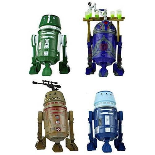 디즈니 [아마존베스트]Disney Star Wars Droid Factory R5-013, R2-C2, R5-S9 and R5-P8