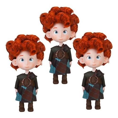디즈니 [아마존베스트]Disney / Pixar BRAVE Movie Exclusive Doll Set Triplets Bears