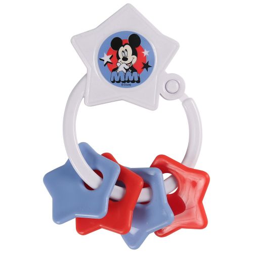 디즈니 [아마존베스트]Disney Mickey Mouse Star Shape Keyring Teether