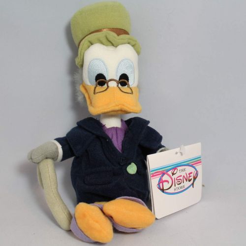 디즈니 [아마존베스트]Retired Disney Donald Ducks Uncle Scrooge 10 Plush Bean Bag Ebenezer Scrooge Doll Mint with Tags