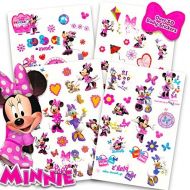 [아마존베스트]Disney Minnie Mouse Tattoos - 50 Assorted Temporary Tattoos ~ Minnie Mouse, Daisy Duck, and More!