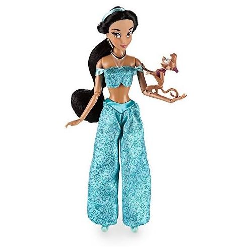 디즈니 [아마존베스트]Disney Jasmine Classic Doll with Abu Figure - 12 Inch