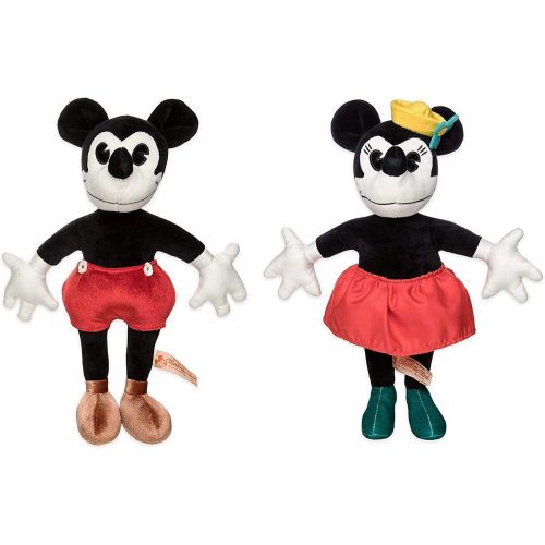 디즈니 [아마존베스트]Disney Parks 90th Anniversary Mickey and Minnie Collectible Plush Doll Set - Limited Release