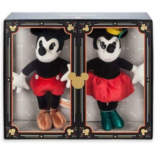 디즈니 [아마존베스트]Disney Parks 90th Anniversary Mickey and Minnie Collectible Plush Doll Set - Limited Release