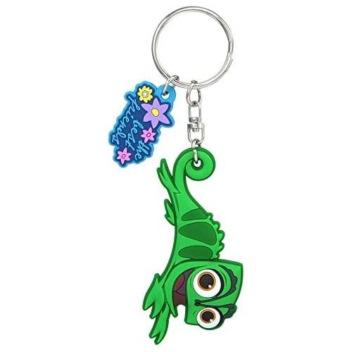 디즈니 [아마존베스트]Disney Tangled - Pascal Soft Touch PVC Key Ring Key Accessory