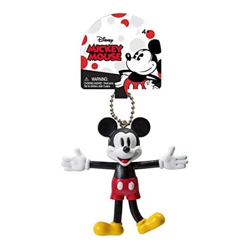 디즈니 [아마존베스트]Disney Mickey Retro Bendable Key Ring