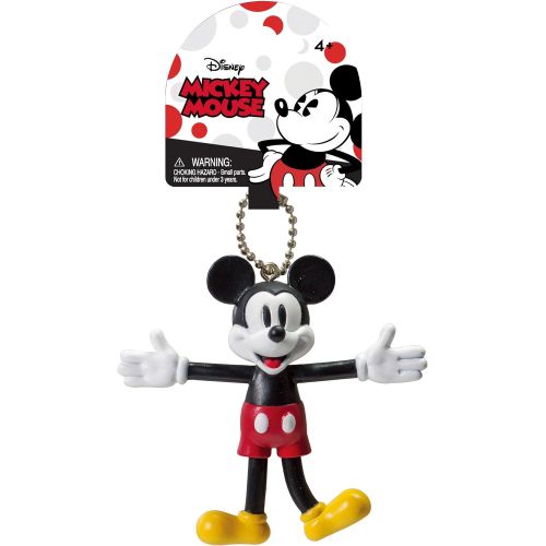 디즈니 [아마존베스트]Disney Mickey Retro Bendable Key Ring