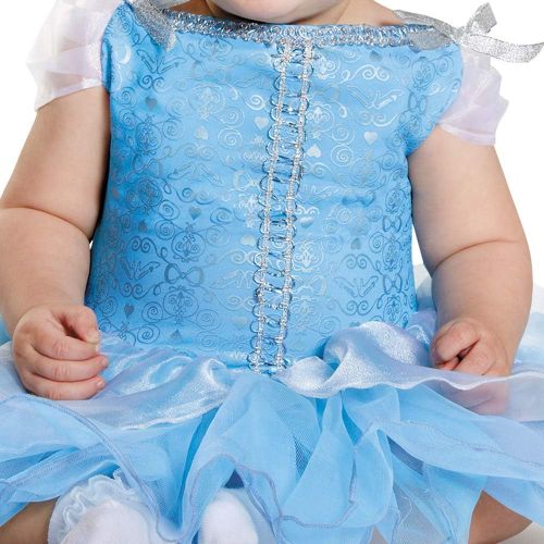 디즈니 [아마존베스트]Disney Disguise Baby Girls Cinderella Prestige Infant Costume, Blue, 12-18 Months