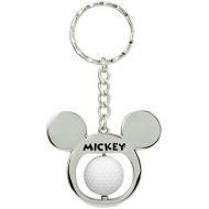 [아마존베스트]Disney Mickey Golf Ball Spinner Pewter Key Ring Key Accessory