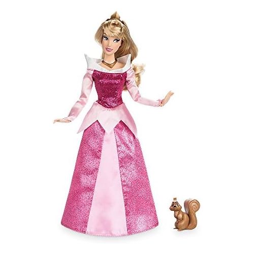 디즈니 [아마존베스트]Disney Aurora Classic Doll with Squirrel Figure - 11.5 Inch