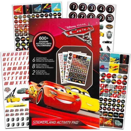 디즈니 [아마존베스트]Disney Cars 3 Stickers - Over 295 Disney Cars Stickers Bundled with Specialty Separately Licensed GWW Reward Stickers