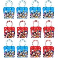 [아마존베스트]Disney Mickey & Minnie Mouse Goodie/Favor/Gift Bags for Kids 12pc