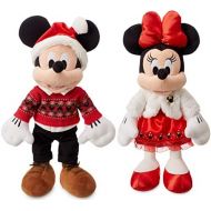 [아마존베스트]Disney Mickey and Minnie 17 2018 Official Holiday Plush